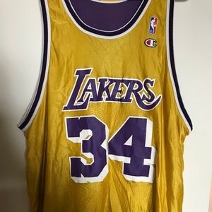Champion Shaq LA Lakeres reversible jersey Kobe